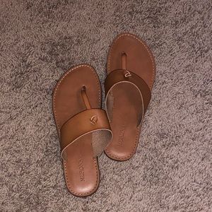 Merona Brown Leather Sandals